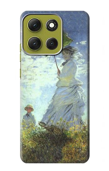 S2415 Claude Monet Woman with a Parasol Case For Motorola Moto G86