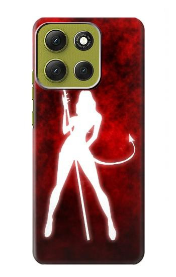 S2455 Sexy Devil Girl Case For Motorola Moto G86