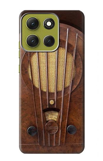 S2655 Vintage Bakelite Deco Radio Case For Motorola Moto G86