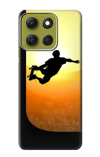 S2676 Extreme Skateboard Sunset Case For Motorola Moto G86