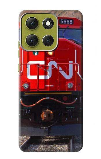 S2774 Train Canadian National Railway Case For Motorola Moto G86