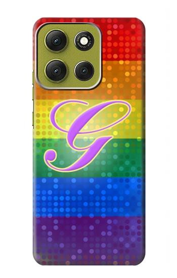 S2899 Rainbow LGBT Gay Pride Flag Case For Motorola Moto G86