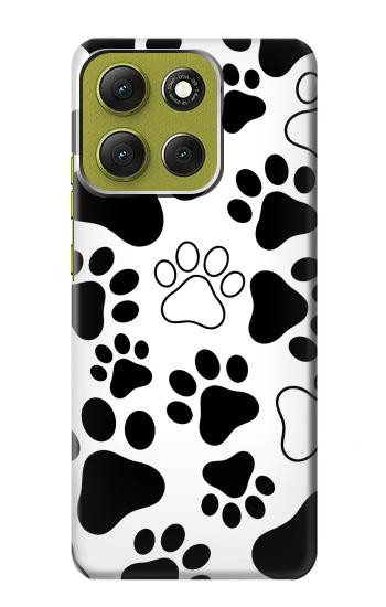 S2904 Dog Paw Prints Case For Motorola Moto G86