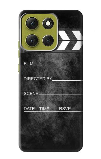 S2919 Vintage Director Clapboard Case For Motorola Moto G86