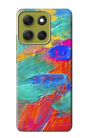 S2942 Brush Stroke Painting Case For Motorola Moto G86