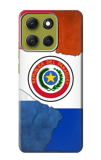 S3017 Paraguay Flag Case For Motorola Moto G86
