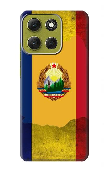 S3021 Romania Flag Case For Motorola Moto G86