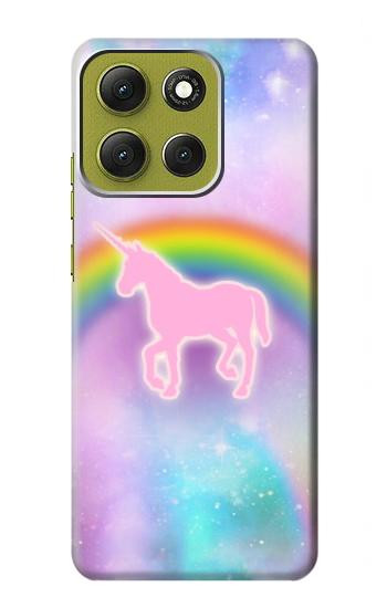 S3070 Rainbow Unicorn Pastel Sky Case For Motorola Moto G86