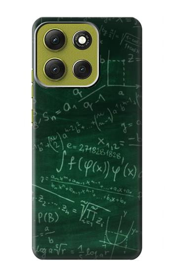 S3190 Math Formula Greenboard Case For Motorola Moto G86