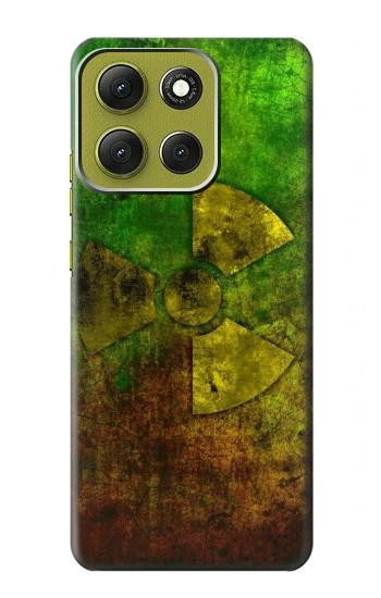 S3202 Radioactive Nuclear Hazard Symbol Case For Motorola Moto G86