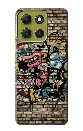 S3394 Graffiti Wall Case For Motorola Moto G86