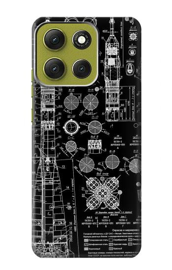 S3436 Apollo Blue Print Case For Motorola Moto G86