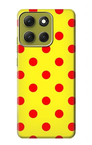 S3526 Red Spot Polka Dot Case For Motorola Moto G86