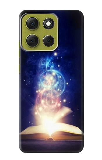 S3554 Magic Spell Book Case For Motorola Moto G86