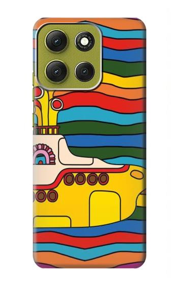 S3599 Hippie Submarine Case For Motorola Moto G86
