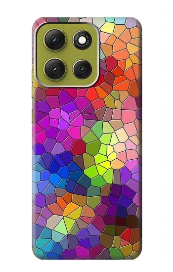 S3677 Colorful Brick Mosaics Case For Motorola Moto G86