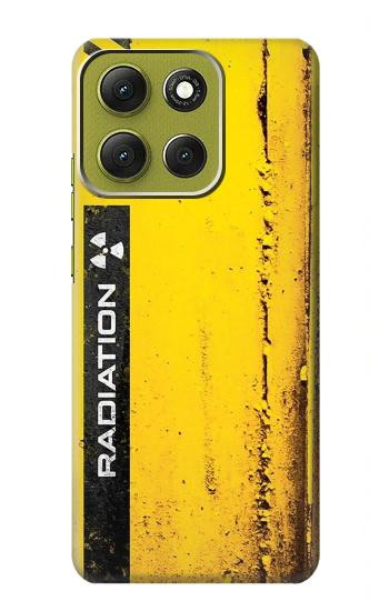 S3714 Radiation Warning Case For Motorola Moto G86