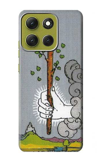 S3723 Tarot Card Age of Wands Case For Motorola Moto G86