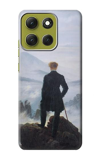 S3789 Wanderer above the Sea of Fog Case For Motorola Moto G86