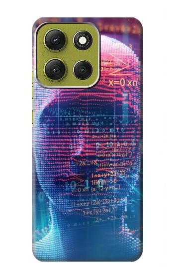 S3800 Digital Human Face Case For Motorola Moto G86