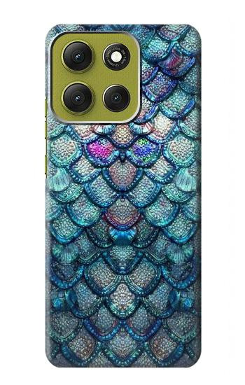 S3809 Mermaid Fish Scale Case For Motorola Moto G86