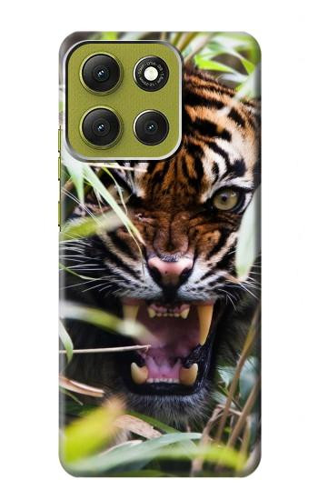 S3838 Barking Bengal Tiger Case For Motorola Moto G86