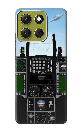 S3933 Fighter Aircraft UFO Case For Motorola Moto G86