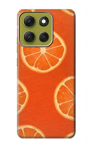 S3946 Seamless Orange Pattern Case For Motorola Moto G86