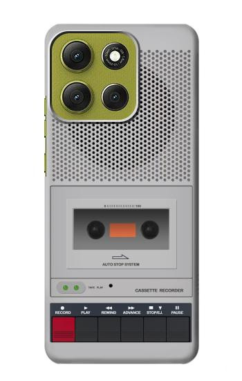 S3953 Vintage Cassette Player Graphic Case For Motorola Moto G86