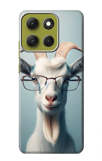 S3991 Goat Glasses Case For Motorola Moto G86