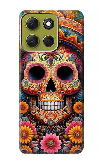 S3999 Mexican Skull Painting Case For Motorola Moto G86