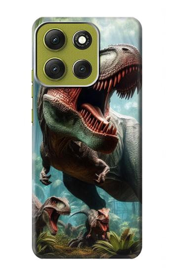 S4021 T-rex Dinosaur Jurassic Case For Motorola Moto G86