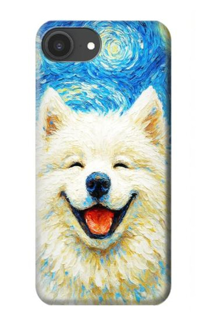 S4064 Smile Dog Van Gogh Starry Night Case For iPhone 16e