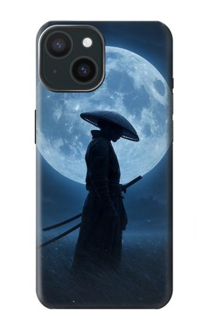 S4034 Samurai Moon Night Case For iPhone 15