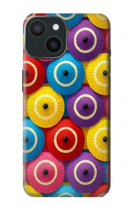 S4065 Snake Eye Umbrella Pattern Case For iPhone 15