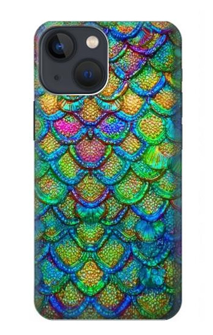 S4071 Colorful Mermaid Scale Case For iPhone 14