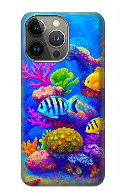 S4058 Colorful Aquarium Case For iPhone 14 Pro