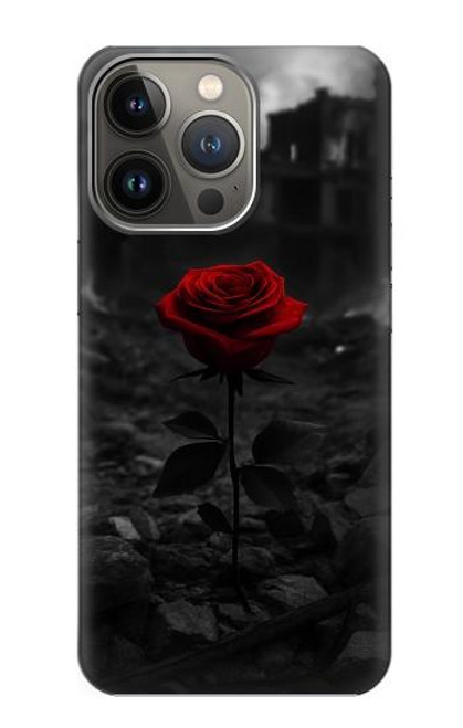 S4048 Red Rose Ruins Case For iPhone 13