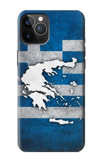 S4074 The Flag of Greece Case For iPhone 12, iPhone 12 Pro
