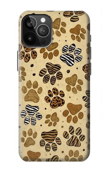 S4032 Wild Animal Paw Foot Print Case For iPhone 12 Pro Max