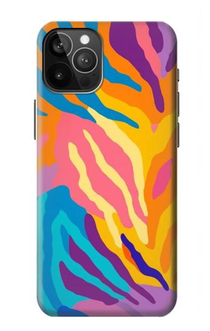 S4037 Colorful Zebra Pattern Case For iPhone 12 Pro Max