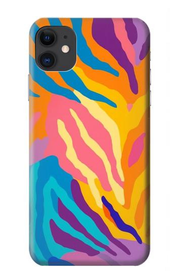S4037 Colorful Zebra Pattern Case For iPhone 11