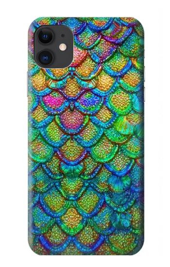 S4071 Colorful Mermaid Scale Case For iPhone 11