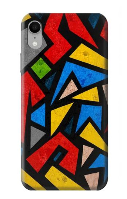S4044 Street Art Abstract Graphics Case For iPhone XR