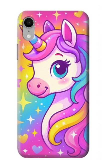 S4057 Cute Unicorn Cartoon Case For iPhone XR