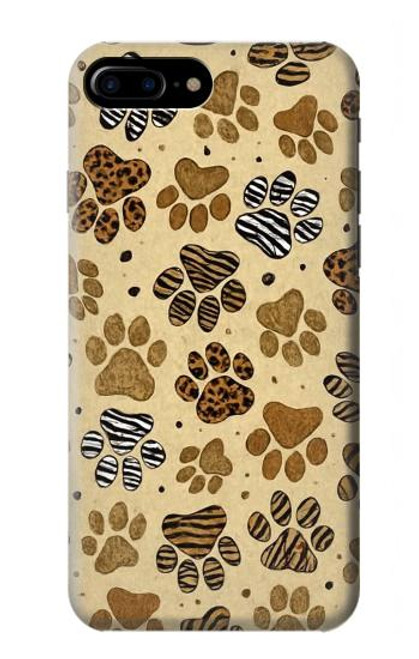 S4032 Wild Animal Paw Foot Print Case For iPhone 7 Plus, iPhone 8 Plus