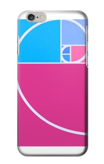 S4076 Golden Ratio Fibonacci Spiral Case For iPhone 6 6S