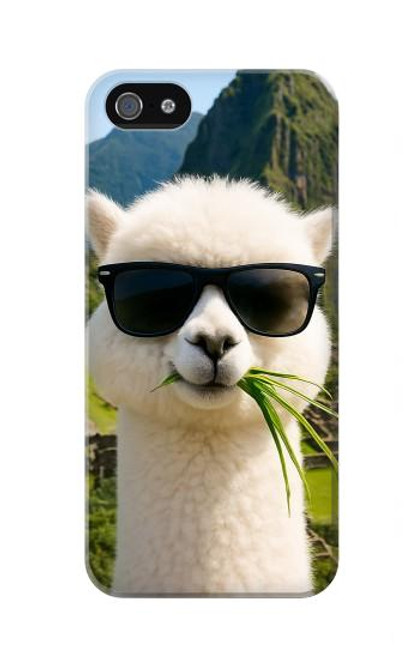 S4069 Alpaca Sunglasses Case For iPhone 5 5S SE