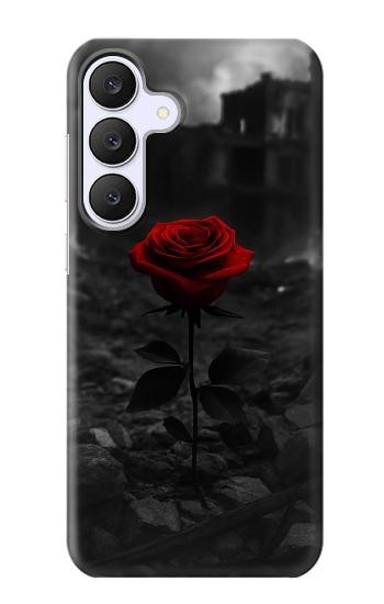 S4048 Red Rose Ruins Case For Samsung Galaxy S25 FE, S26 FE