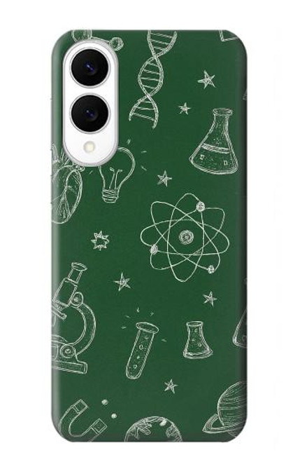 S4059 Science Chalkboard Graphic Case For Samsung Galaxy S25 Edge